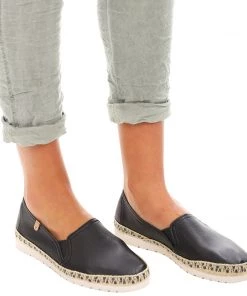 Verbenas Nuria Sofia Loafer - Black 8 Verbenas Nuria Sofia Loafer - Black