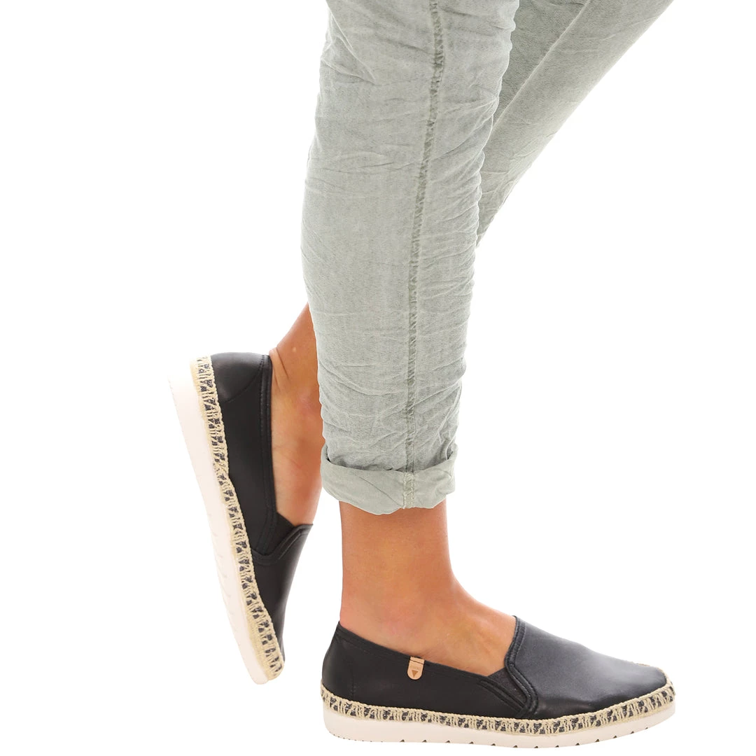 Verbenas Nuria Sofia Loafer - Black 1 Verbenas Nuria Sofia Loafer - Black