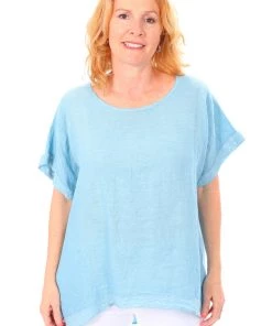 The Italian Cartel Naples Hi Low Top | Ocean Blue | IC9 Linen