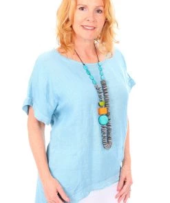 The Italian Cartel Naples Hi Low Top | Ocean Blue | IC9 Linen