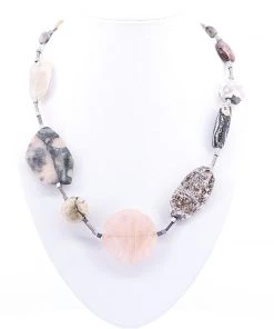 Elfy Hand Made Necklace - Howlite