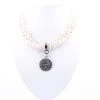 Pizazz Boutique Jewellery Pearl Coin Necklace