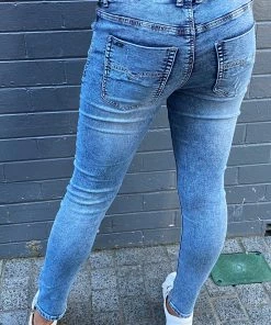 New London Dundee Hybrid Jogger Jeans | Wash | NLJ7