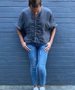 New London Dundee Hybrid Jogger Jeans | Wash | NLJ7