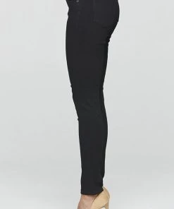 New London Olney Black Taper Jeans | NLJ16 6 New London Olney Black Taper Jeans | NLJ16