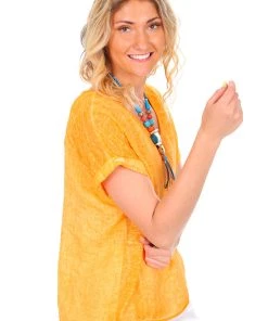 So French So Chic Linen Art Top | Arango | SF1 8 So French So Chic Linen Art Top | Arango | SF1