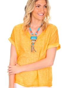 So French So Chic Linen Art Top | Arango | SF1 9 So French So Chic Linen Art Top | Arango | SF1