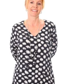 Olive Et Julie V Neck Long Sleeve Top - OJ5