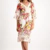 Naudic Rio Dress - Fiesta Print | White | ND8s