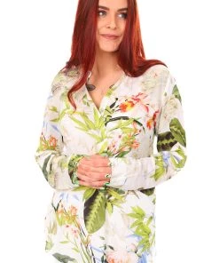 Maglia Tops Paradise Palm Shirt