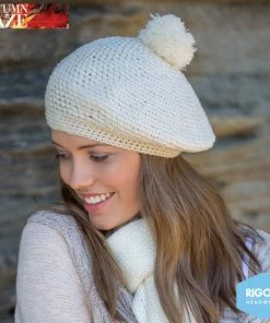 Autumn Daze Parisian Crocheted Beret