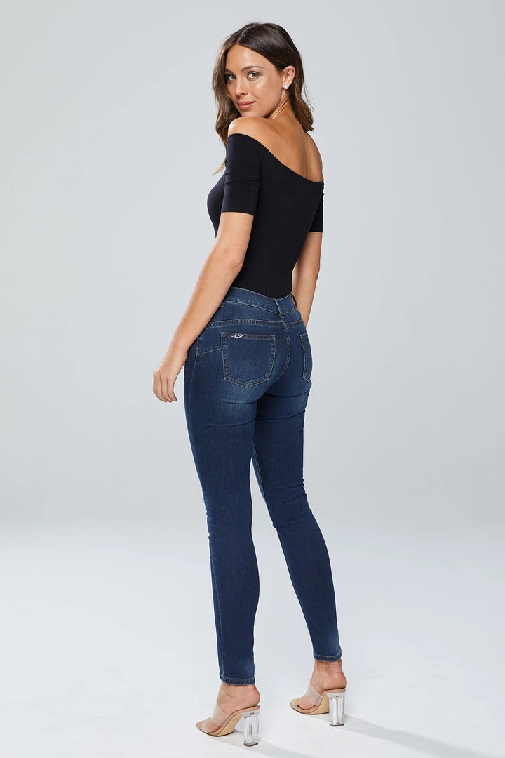 New London Clothing Raunds Uplift Jeans | Denim | NLJ9 3 New London Clothing Raunds Uplift Jeans | Denim | NLJ9