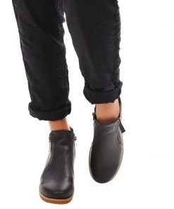 Rilassare Shoes Tallow Leather Boot | Black