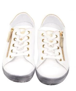Rilassare Shoes Tess Flat Sneaker - White Gold
