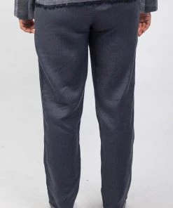 Naturals By O & J Classic Linen Pants | Slate | OJ2