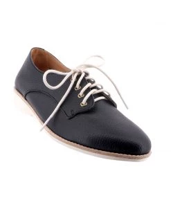 Rollie Derby Unlined Black Tumble Shoes