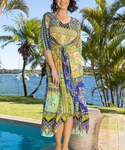 Rubyyaya Clothing Garland Tie Dress | RY9s