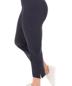 Foil Signat 7/8 Trapeze Pants | Dark Navy