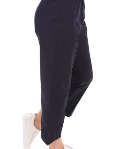 Foil Signat 7/8 Trapeze Pants | True Navy