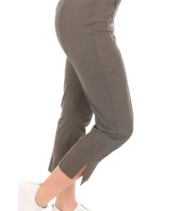 Foil Signat 7/8 Trapeze Pants | Khaki