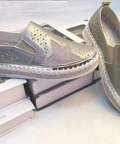 Ameise Starr Slip On Sneaker | Gun Metal | AM6 Shoes