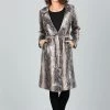 Brave & True Safari Trench Coat | Beige Snake Jackets/Coats