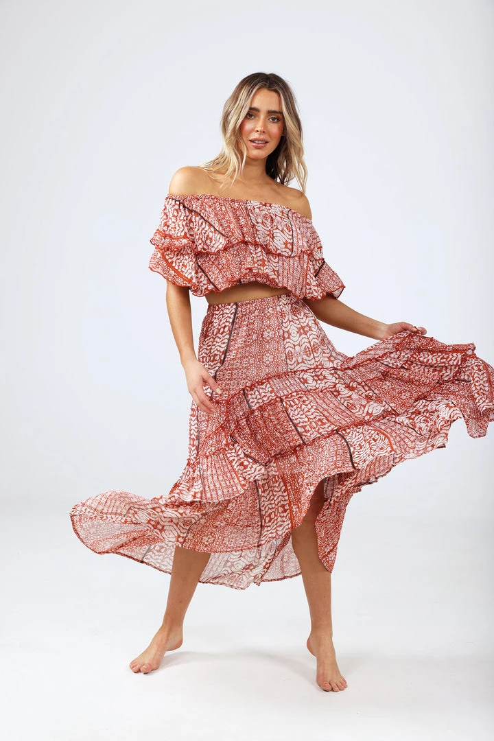 Talisman Clothing Sassy Skirt | Togo | T21 1 Talisman Clothing Sassy Skirt | Togo | T21