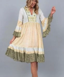 Samsaara Mauritius Dress | Citrus | S9