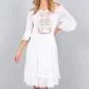 Samsaara City Of Angels Dress| White | S8 | S
