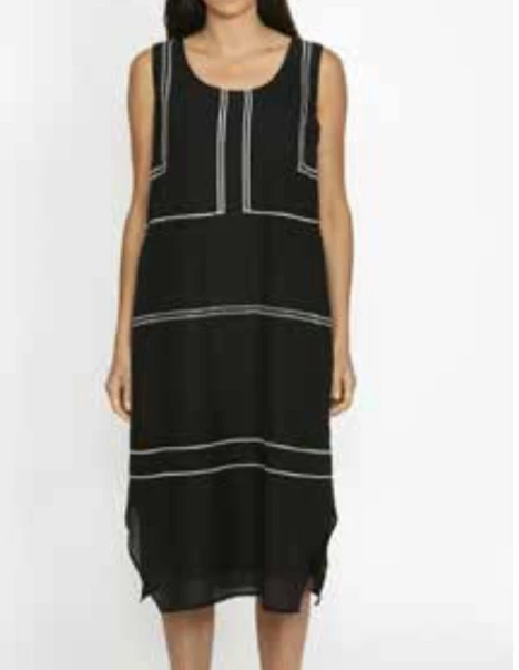 Ping Pong Dresses Embroidered Dress | Black | PP10 S 1 Ping Pong Dresses Embroidered Dress | Black | PP10 S