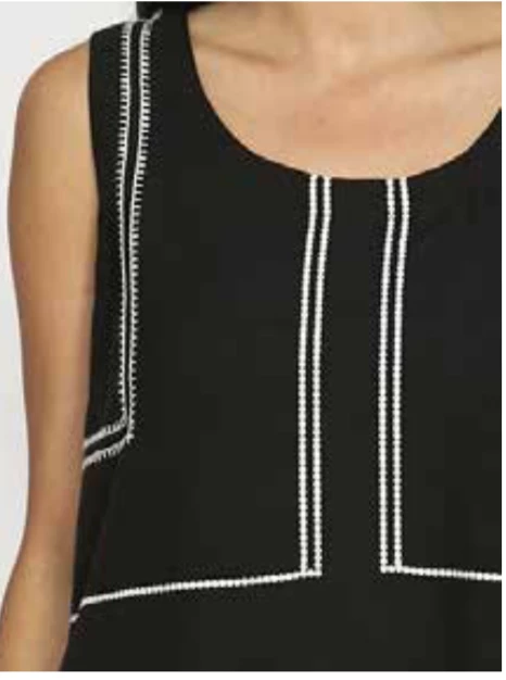 Ping Pong Dresses Embroidered Dress | Black | PP10 S 2 Ping Pong Dresses Embroidered Dress | Black | PP10 S