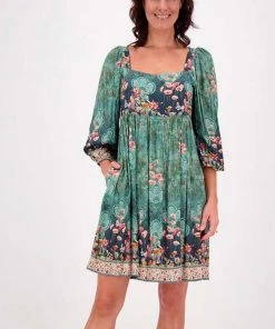 Lula Soul Resort Wear Asuka Dress | Sage | LS22