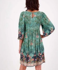 Lula Soul Resort Wear Asuka Dress | Sage | LS22