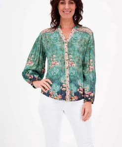 Lula Soul Asuka Shirt | Sage | LS24 Clothing