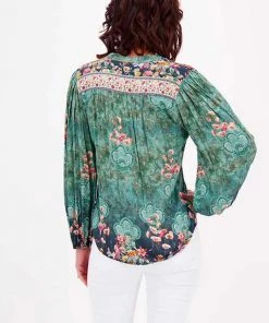 Lula Soul Asuka Shirt | Sage | LS24 Clothing