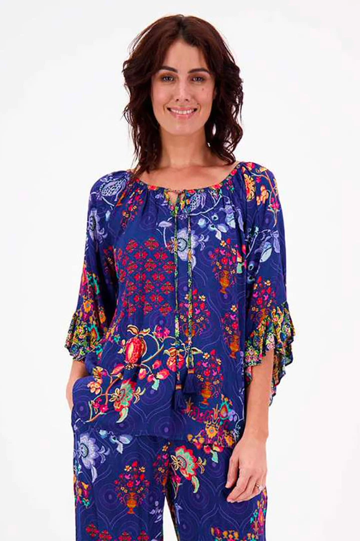 Lula Soul Dresses Delaney Top | Royal | LS26 1 Lula Soul Dresses Delaney Top | Royal | LS26