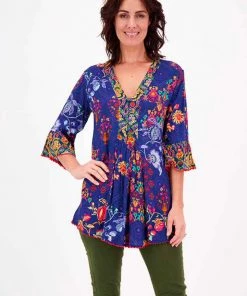 Lula Soul Clothing Delaney Tunic | Royal LS29