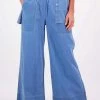 Lula Soul Palazzo Pant | Denim | LS32 Clothing