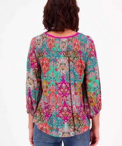 Lula Soul Clothing Garcia Top | Cerise| Ls33