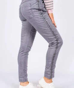 The Italian Closet Kassarano Pants | Grey | Tic17