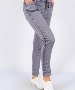The Italian Closet Kassarano Pants | Grey | Tic17