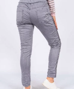 The Italian Closet Kassarano Pants | Grey | Tic17