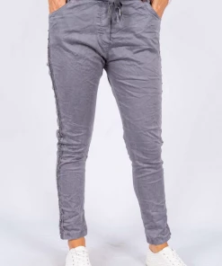 The Italian Closet Kassarano Pants | Grey | Tic17