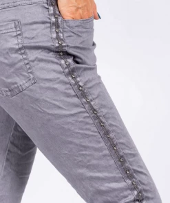 The Italian Closet Kassarano Pants | Grey | Tic17