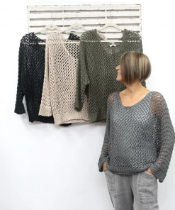 Cindy G Chunky Knit | Charcoal | CG67