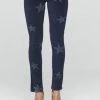 New London Starston Velvet Jean - Ink Pants