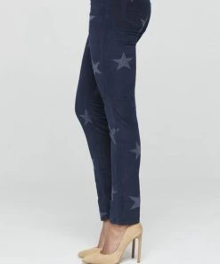 New London Starston Velvet Jean - Ink Pants