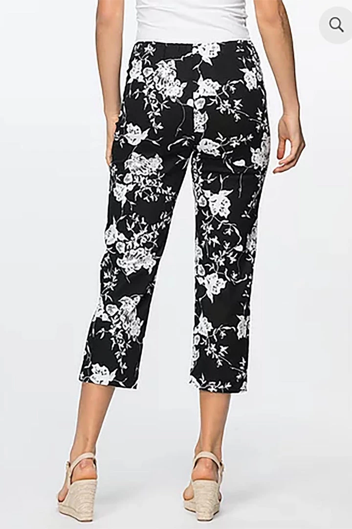 Clarity Floral Print Pull On Pants 3 Clarity Floral Print Pull On Pants