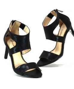 Clarice Shoes Delite Black Heels