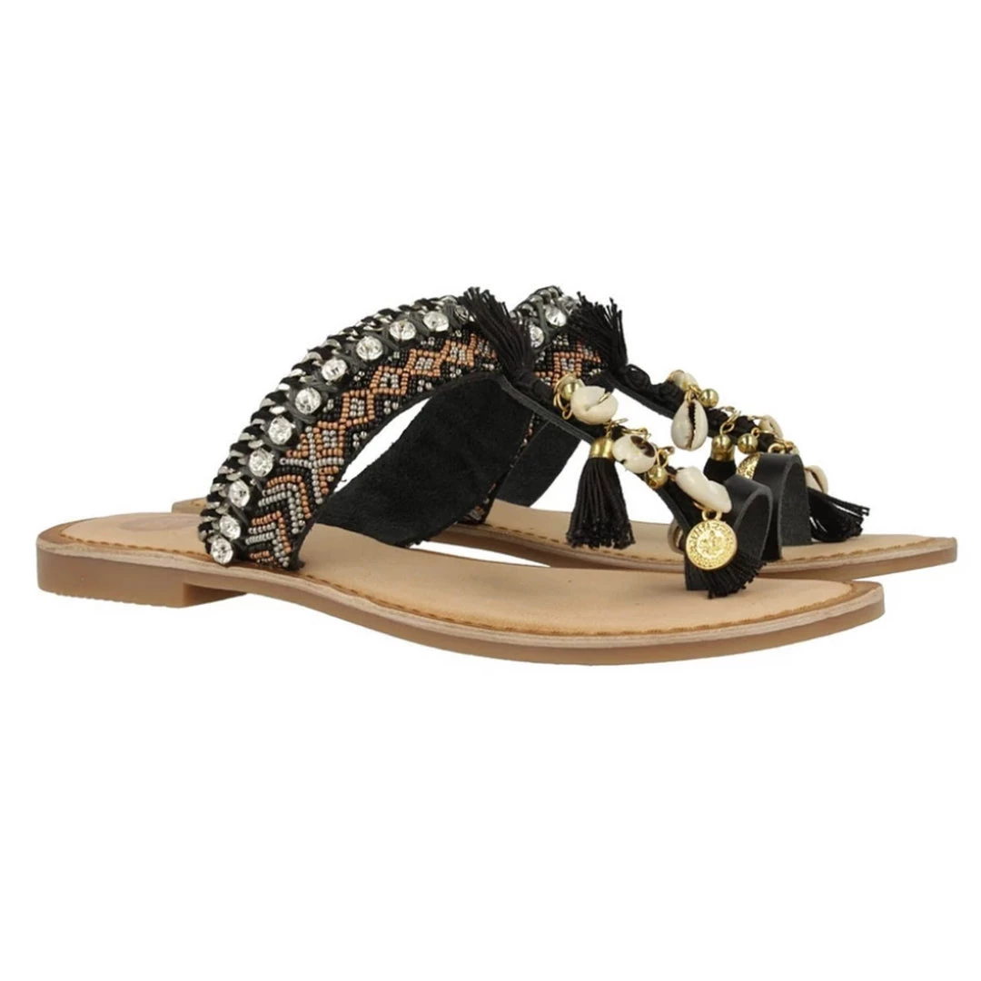 Gioseppo Shoes AVENTINA Sandal Black | 40495-02 1 Gioseppo Shoes AVENTINA Sandal Black | 40495-02